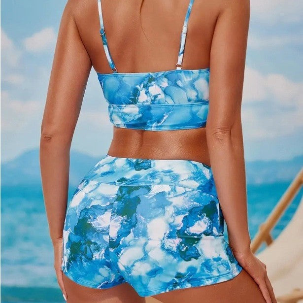 Women's bikini set with adjustable top and comfortable shorts Mune Fashion