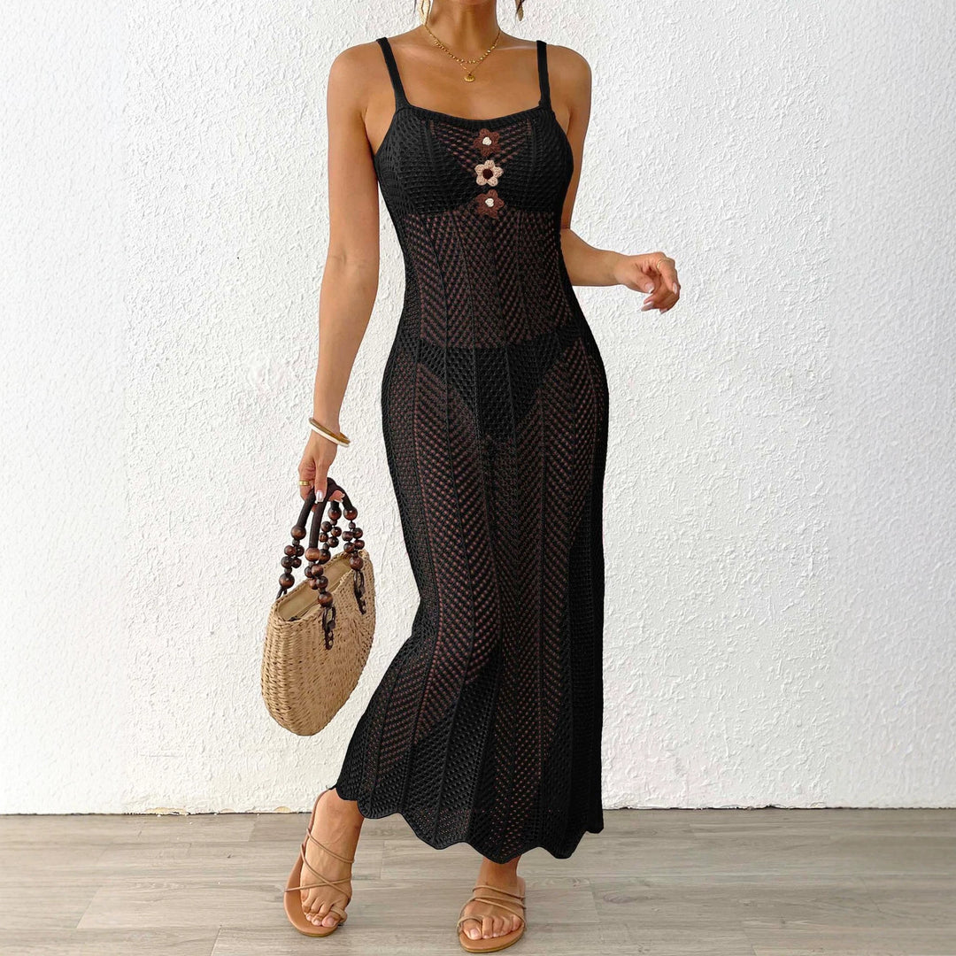 Women's transparent beach sarong with elegant design Mune Fashion