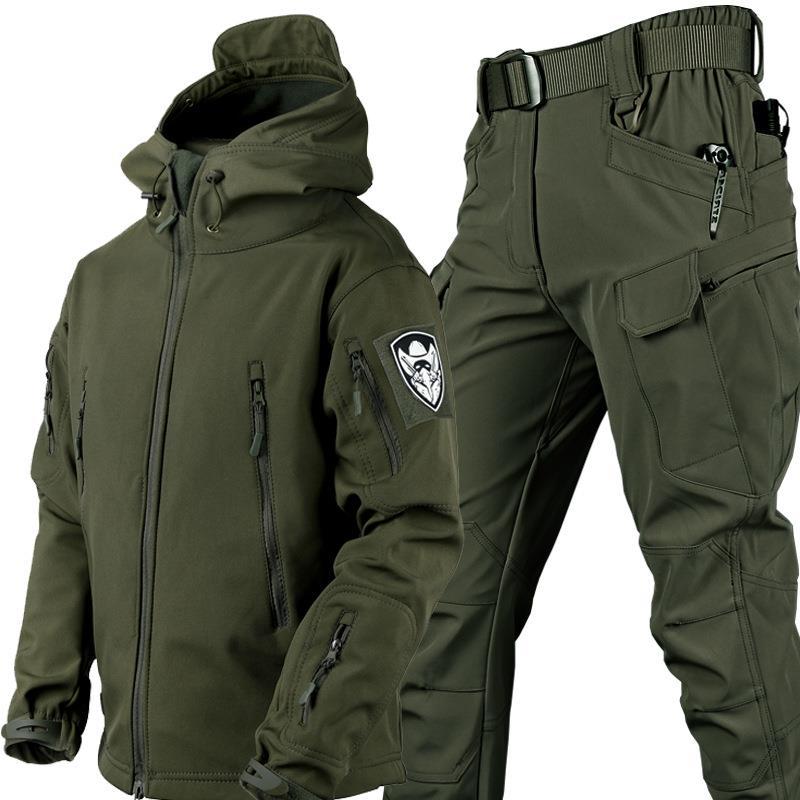 Mune | Warm Jacket and Pants Set with Zipper and Pockets
