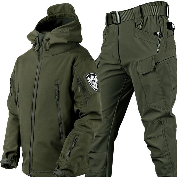 Mune | Warm Jacket and Pants Set with Zipper and Pockets