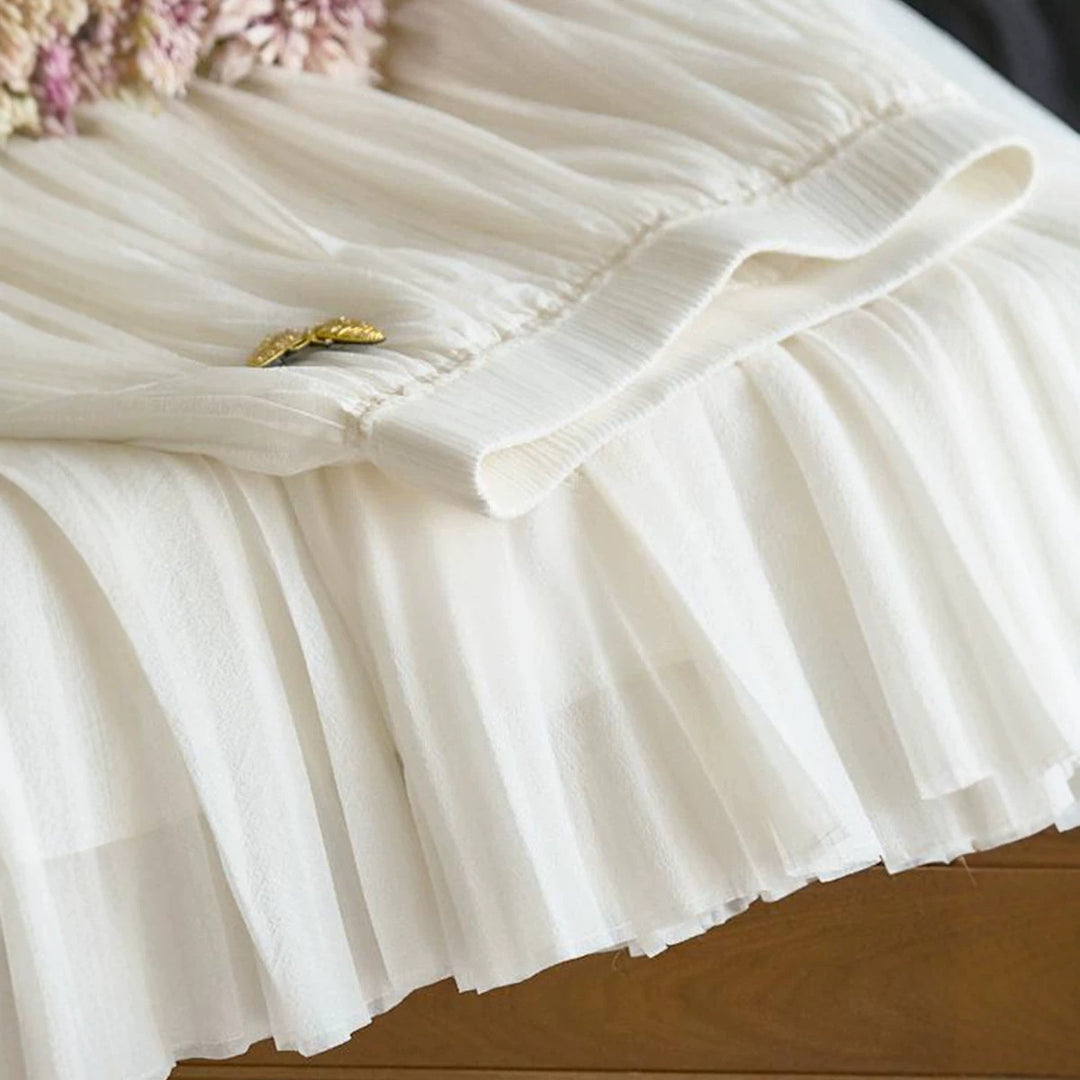Women Elegant and Flowing Maxi Skirt Mune Fashion