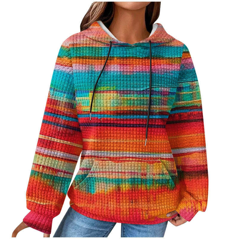 Women's Cozy Hoodie with Heart Motif Mune Fashion