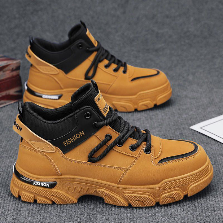 Women's High-Top Comfort Sneakers with Stable Sole Mune Fashion