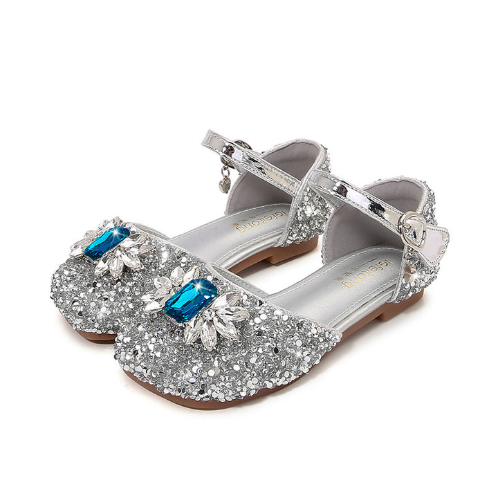 Girl Sparkling Ballerina with decorative rhinestones Mune Fashion