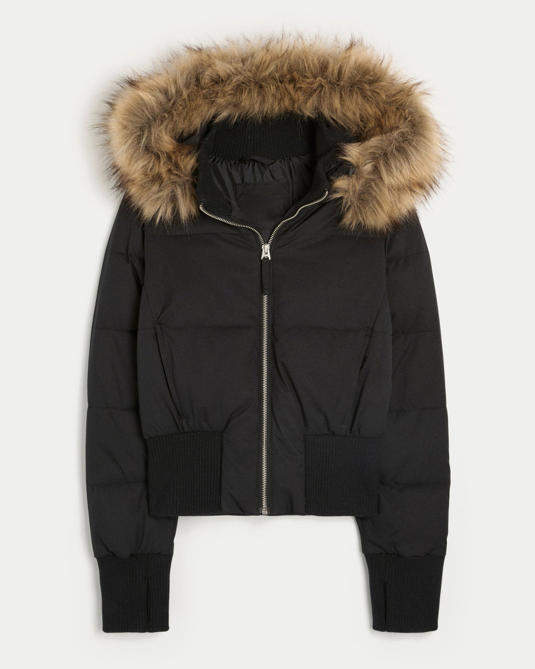 Mune | Women's Quilted Winter Jacket with Removable Hood and Elastic Cuffs