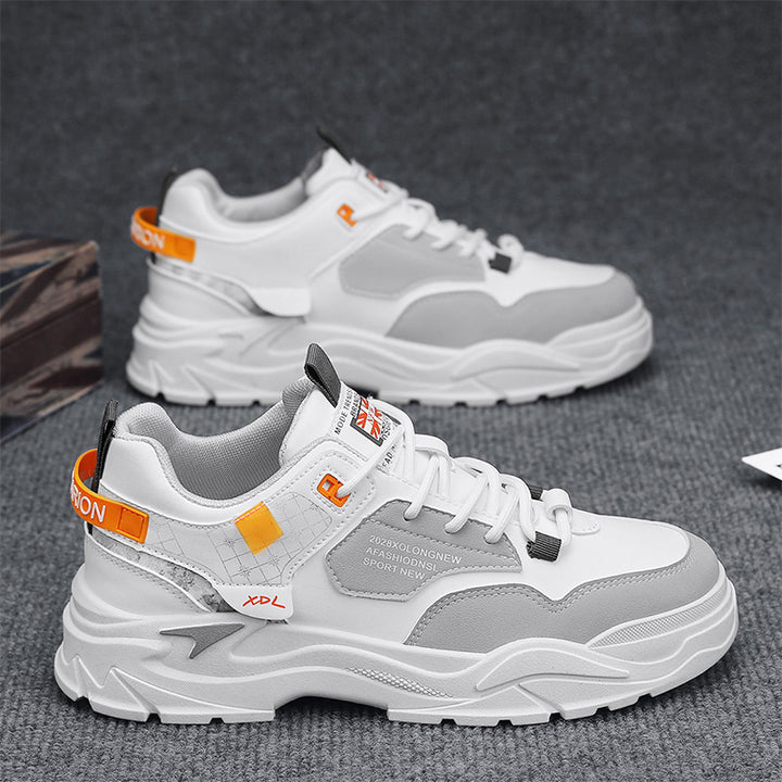 Men's chunky sneakers with breathable mesh, padded platform sole and technical comfort cushioning Mune Fashion