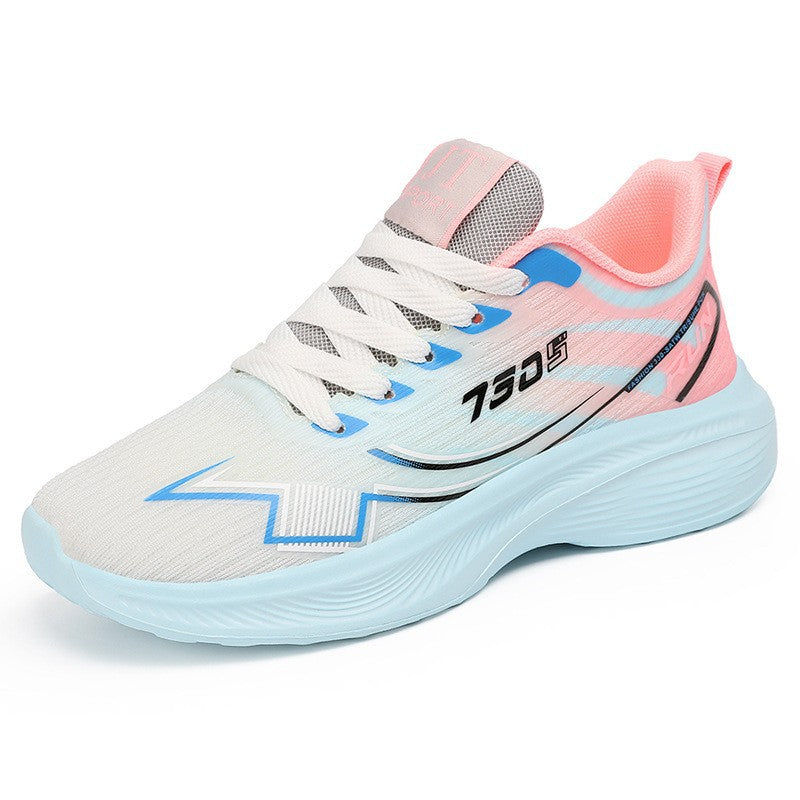 Women's lightweight breathable running and training sneakers with cushioned EVA platform sole Mune Fashion