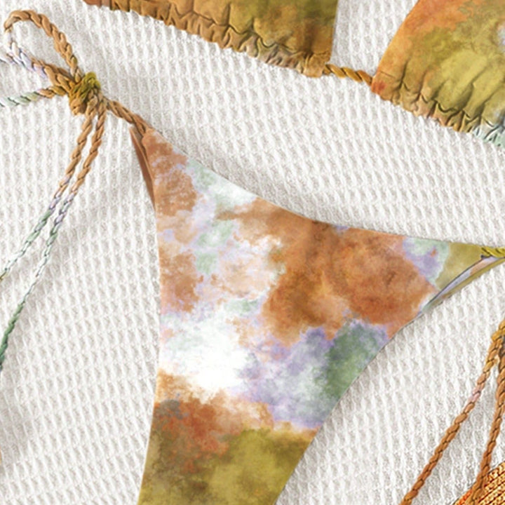 Women's Triangle Bikini with sustainable cotton blend Mune Fashion