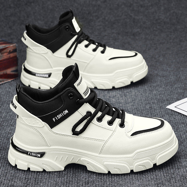Ladies Athletic High-Top Sneakers with Optimal Cushioning Technology Mune Fashion