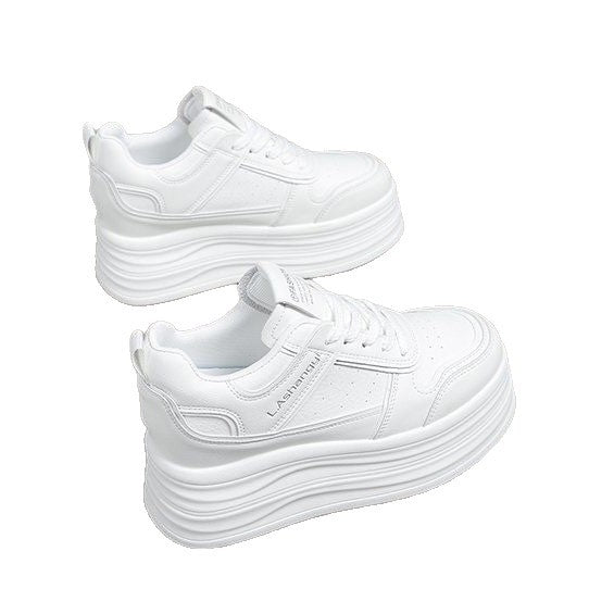 Women's Fashionable Platform Sneakers with Elegant Silhouette Mune Fashion