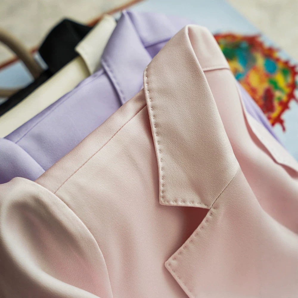 Women Elegant Blazer with Casual Cut Mune Fashion