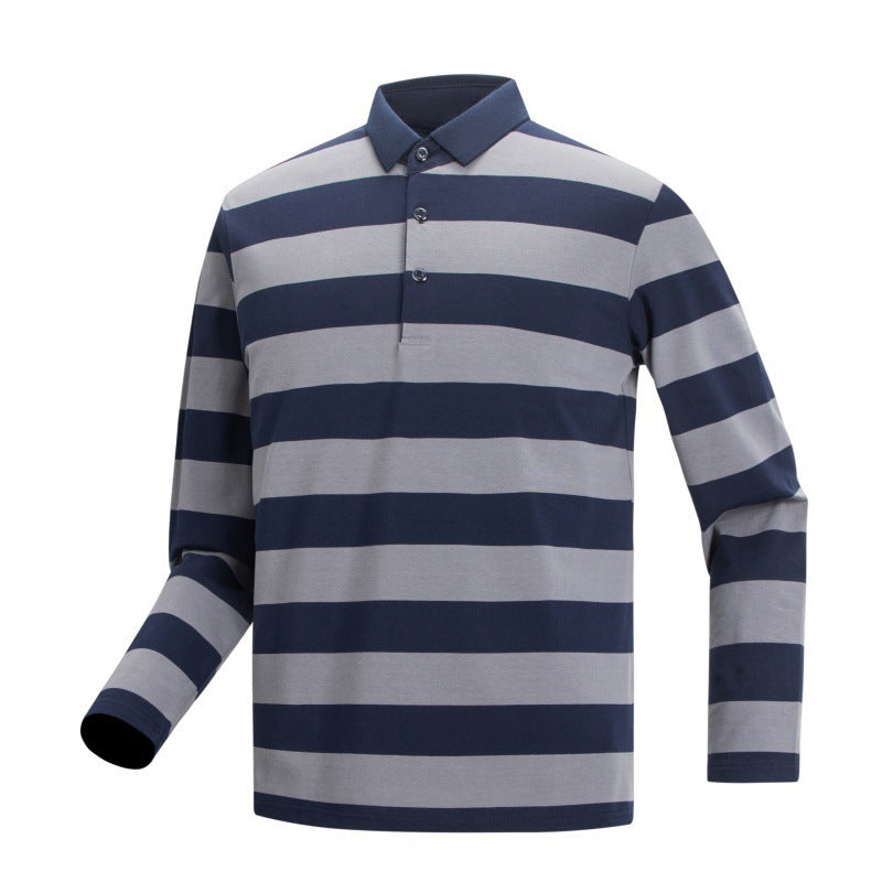 Men's Long Sleeve Polo Shirt Mune Fashion