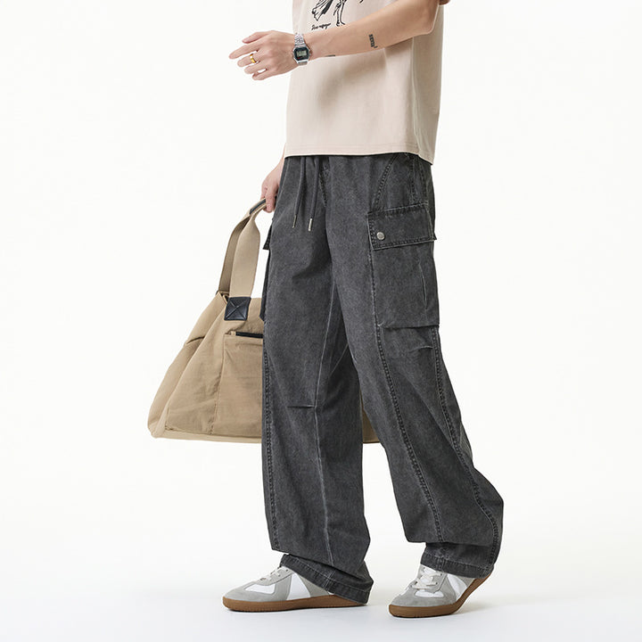 Damen Weite Baggy-Cargohose Mune Fashion