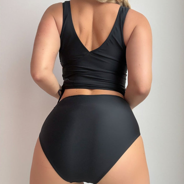 Ladies Sporty Wrap Bikini Set Mune Fashion