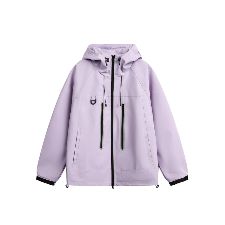 Women's Waterproof Parka Jacket with Hood and Sealed Zippers Mune Fashion