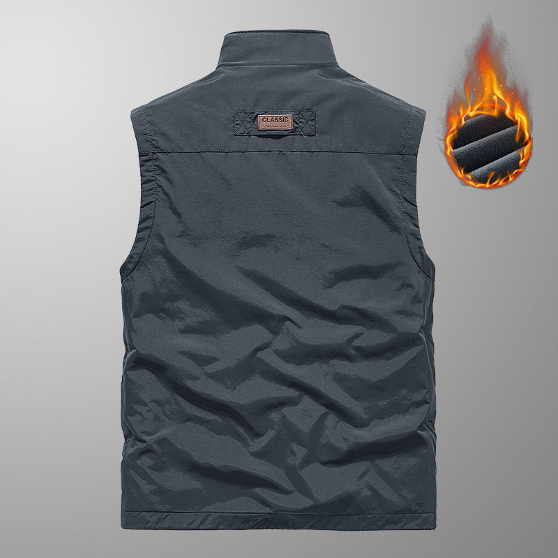 Men's Multifunctional Fleece Vest Mune Fashion