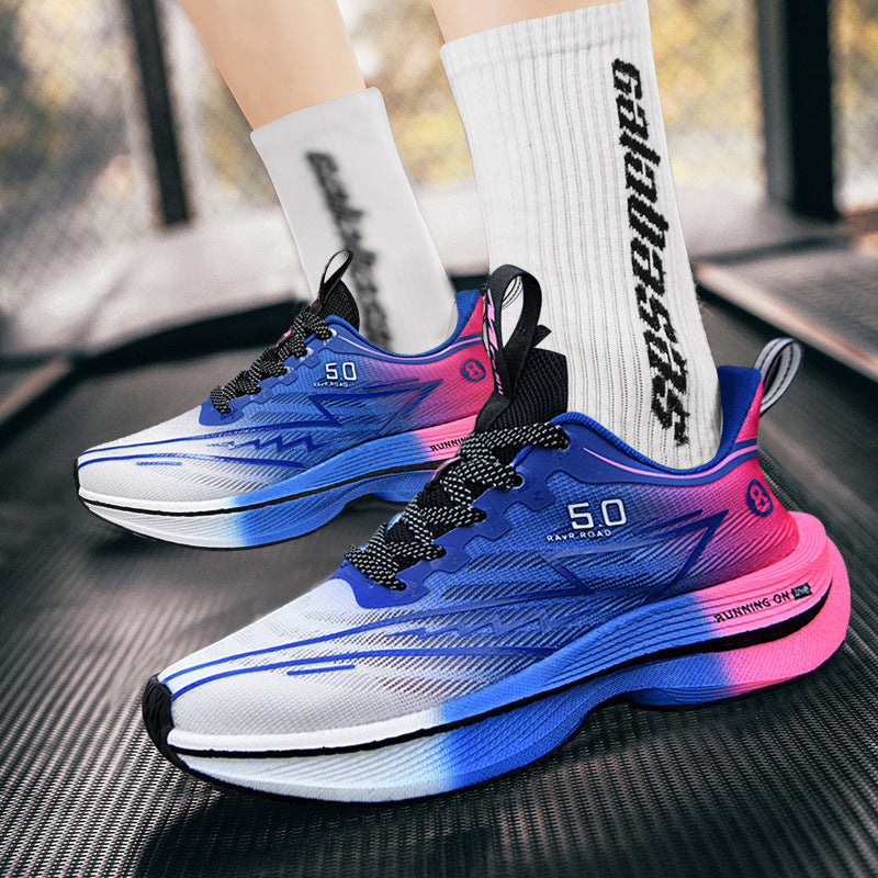 Unisex Performance running shoes with gradient mesh upper and reactive foam midsole Mune Fashion