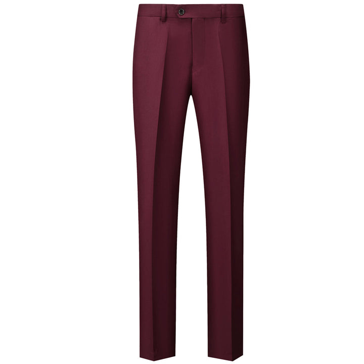 Men's slim elegant suit trousers with crease Mune Fashion