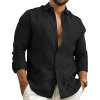 Men's Lightweight Linen Shirt Mune Fashion