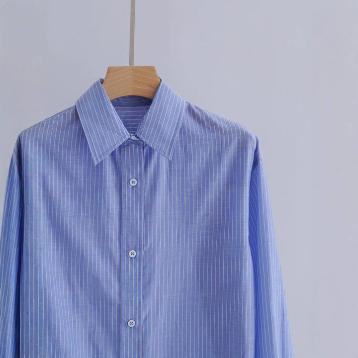Ladies Elegant and Comfortable Long Sleeve Blouse Drune