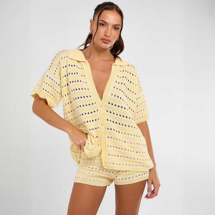 Ladies mesh dress set Mune Fashion