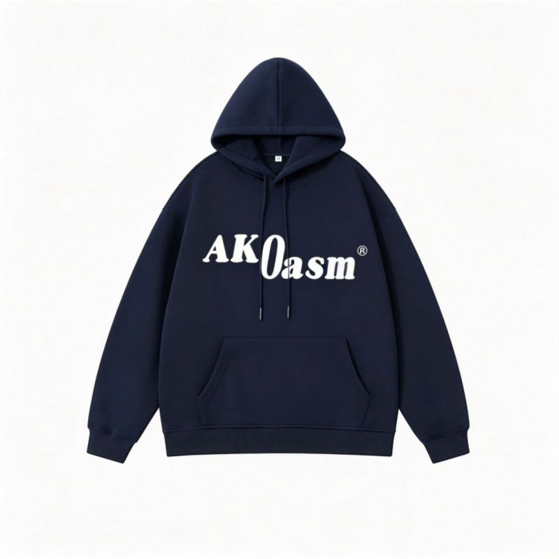 Unisex Oversize Hoodie with distinctive logo print, kangaroo pocket and ribbed cuffs Mune Fashion