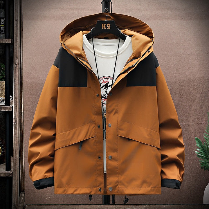 Men's functional jacket with adjustable hood system Mune Fashion