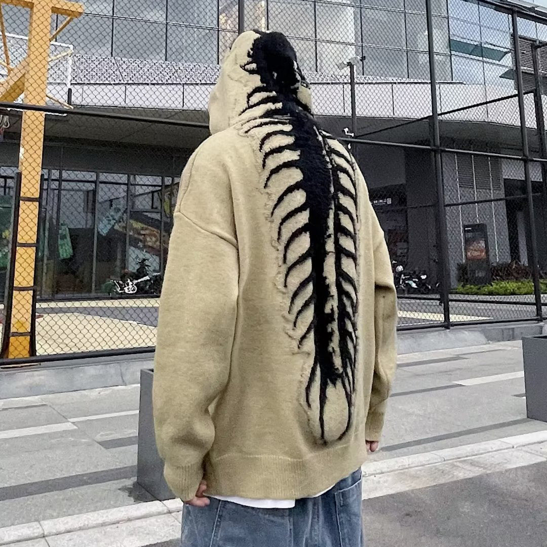 Men's Hoodie with Unique Back Print Mune Fashion