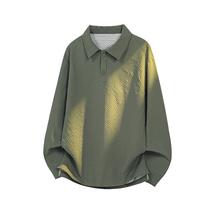 Men's Fashion Shirt Jacket with Checkered Design Mune Fashion