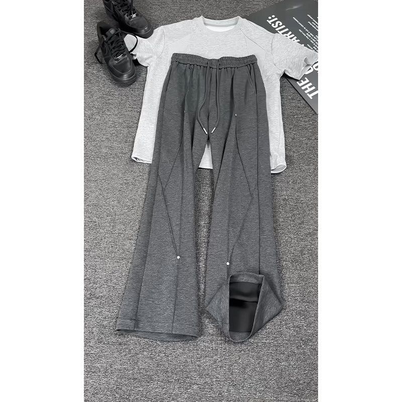 Ladies Sporty Loose-Fitting Jogging Pants Mune Fashion