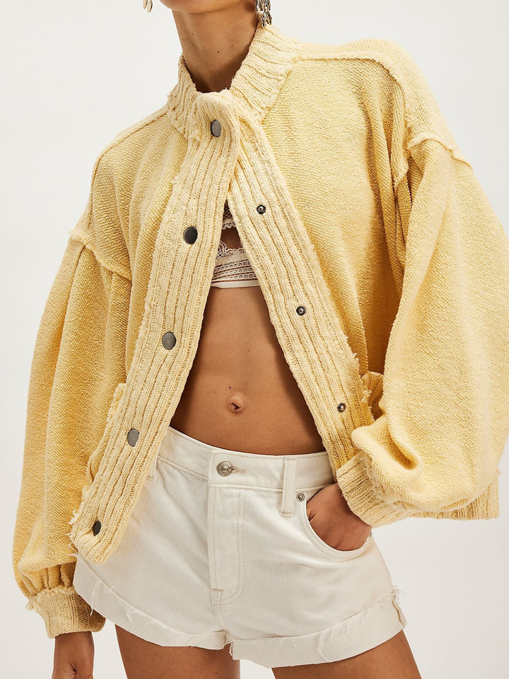 Women's Fashion Cardigan with Button Details