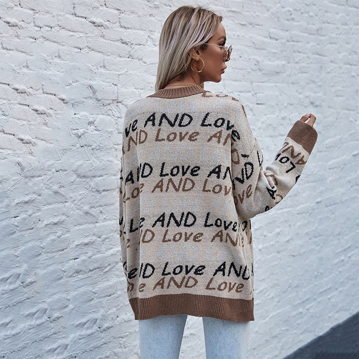 Women Casual Cardigan with Print Mune Fashion