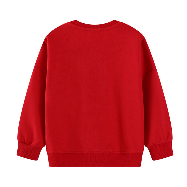 Girl's sweater with festive Christmas tree motif Mune Fashion