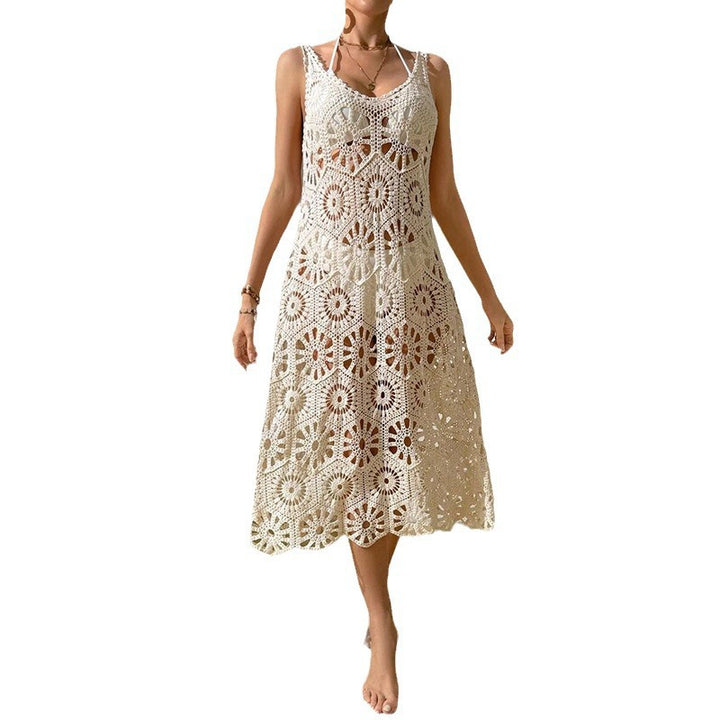 Women's airy crochet maxi dress Mune Fashion