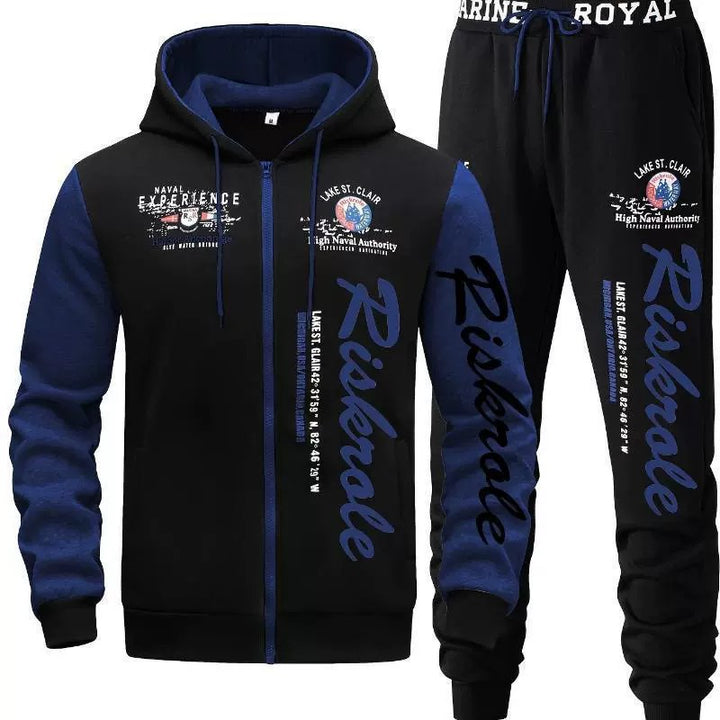 Men's Sporty Hoodie and Jogging Pants Set Mune Fashion