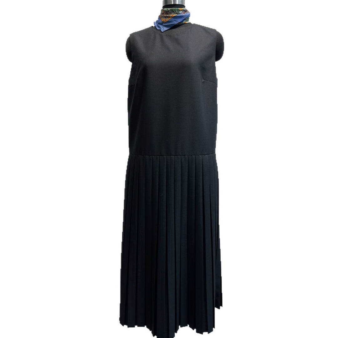 Women Folding Midi Dress Mune Fashion