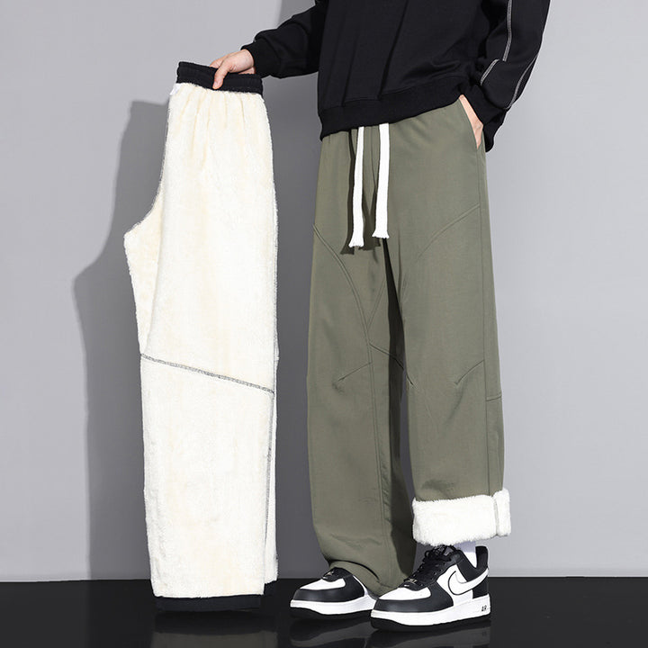 Men's Fashionable and Comfortable Fleece Jogging Pants