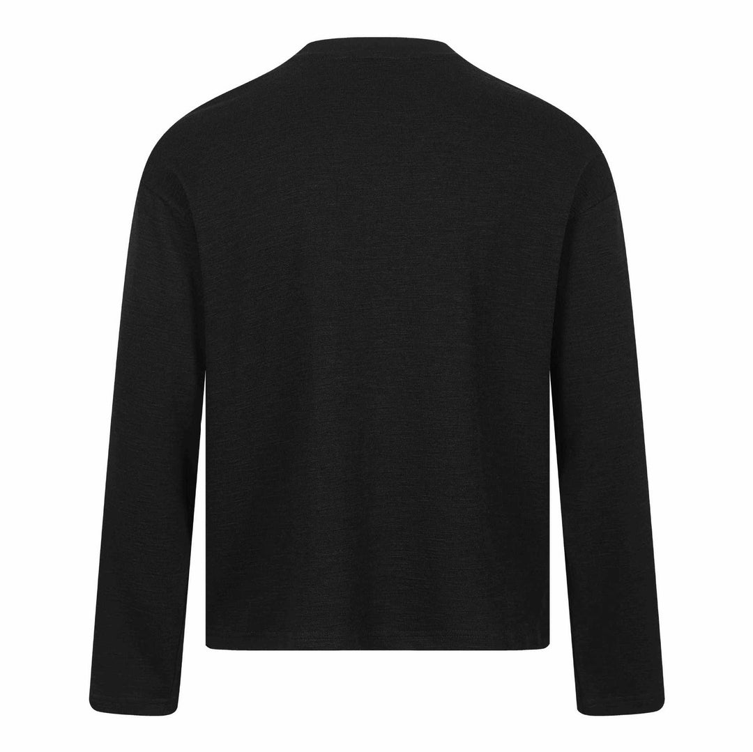 Unisex Long Sleeve Oversized Sweatshirt with Collage Photo Print and Soft Round Neck Mune Fashion