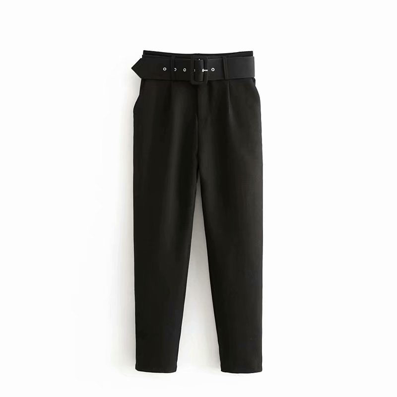 Women Tailored Blazer without Lapels with Open Front and Welt Pockets Mune Fashion