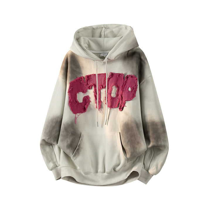 Unisex Oversize Hoodie with handwritten graphic print, kangaroo pocket & ribbed hem Mune Fashion