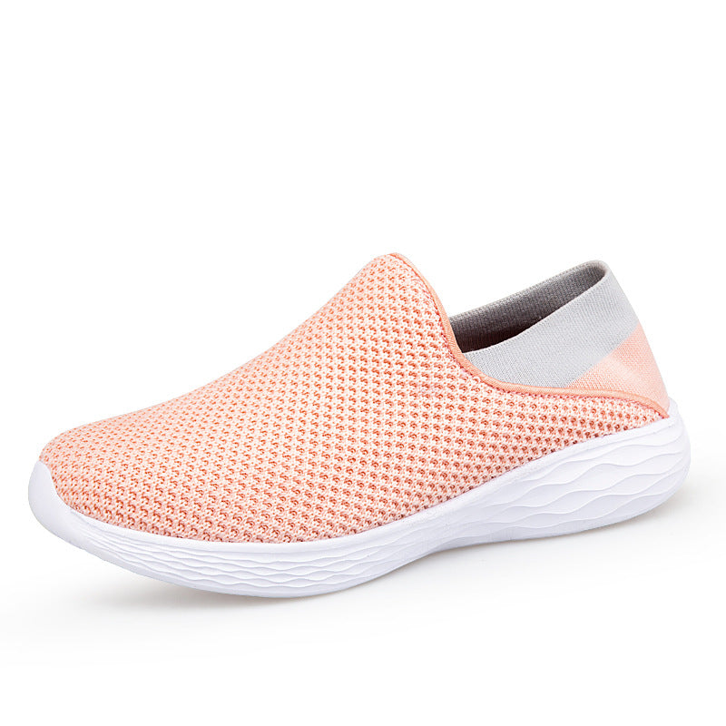 Unisex nan entry-level comfort shoe with seamless knit shaft and cushioning lightweight foam sole Mune Fashion