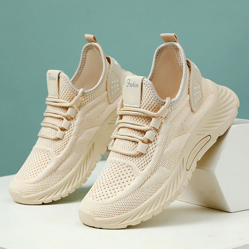 Women's fashionable performance knitting trainer with orthopedic insole and cushioned profile outsole Mune Fashion
