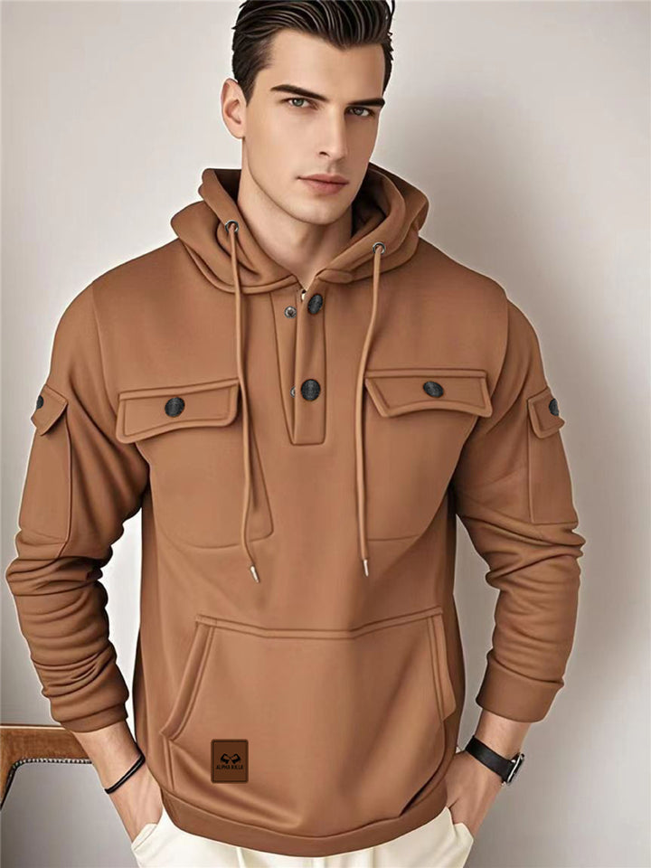 Men's Multifunctional Hooded Jacket Mune Fashion