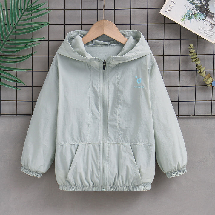 Women's nan ultralight windbreaker jacket with hood and elastic cuffs Mune Fashion