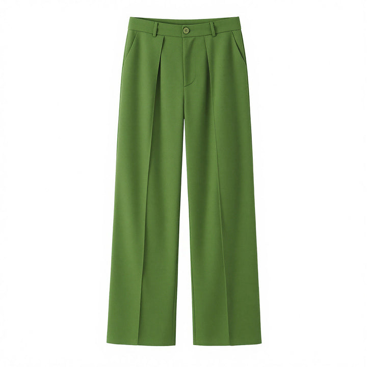 Women's two-piece tailored blazer set with figure-shaping jacket and high-waisted wide-leg pants Mune Fashion