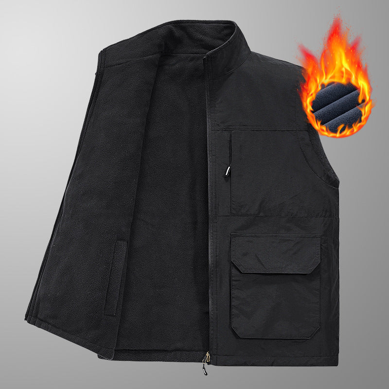 Men's Thermal Insulated Fleece Vest Mune Fashion