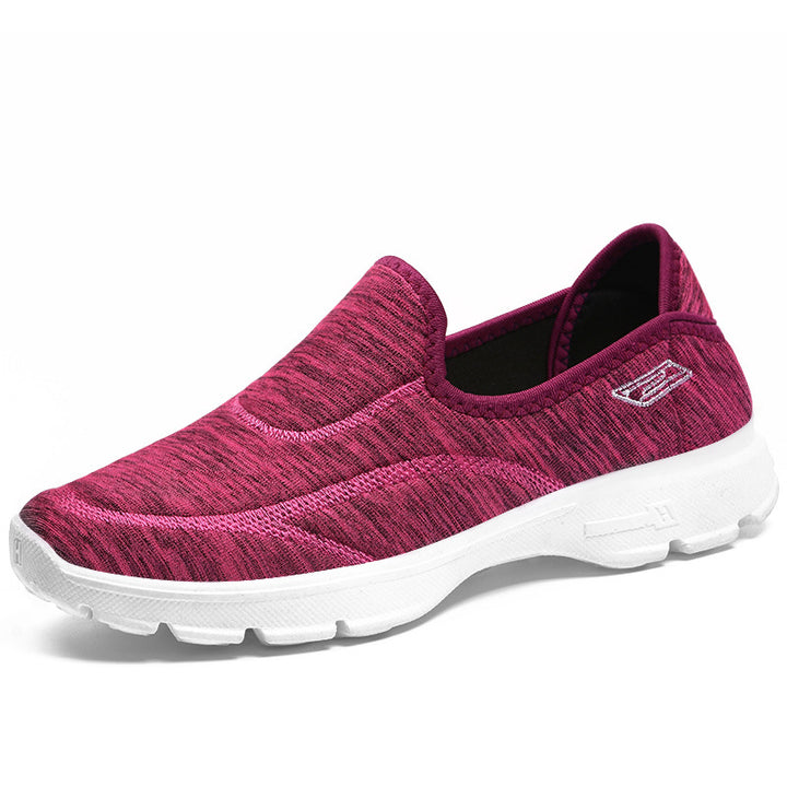 Women's nan elastic slip-on sneakers with orthopedic arch support and slip-resistant EVA sole Mune Fashion