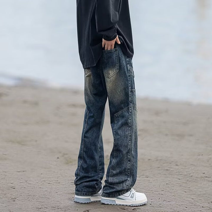 Men's Stylish Denim Cargo Pants Mune Fashion