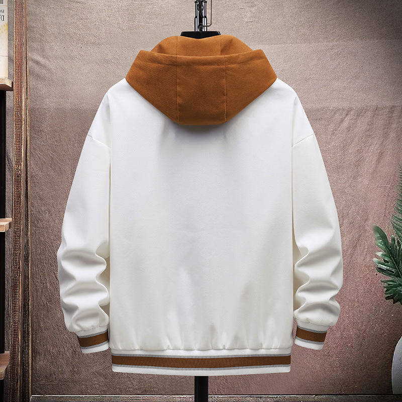Men's Sports Jacket with Hood Mune Fashion