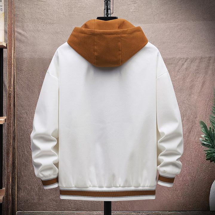 Men's Sports Jacket with Hood Mune Fashion